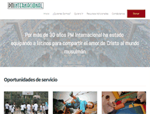 Tablet Screenshot of pminternacional.org